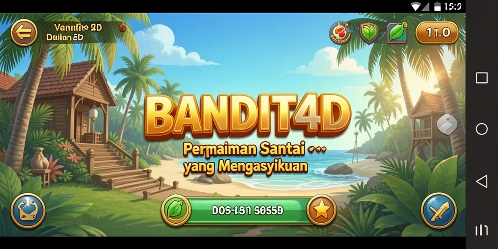 Tampilan menarik dari BANDIT4D dengan gameplay yang seru.