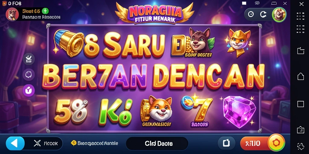Tampilan gameplay Slot yang mengasyikkan dan grafis menawan.