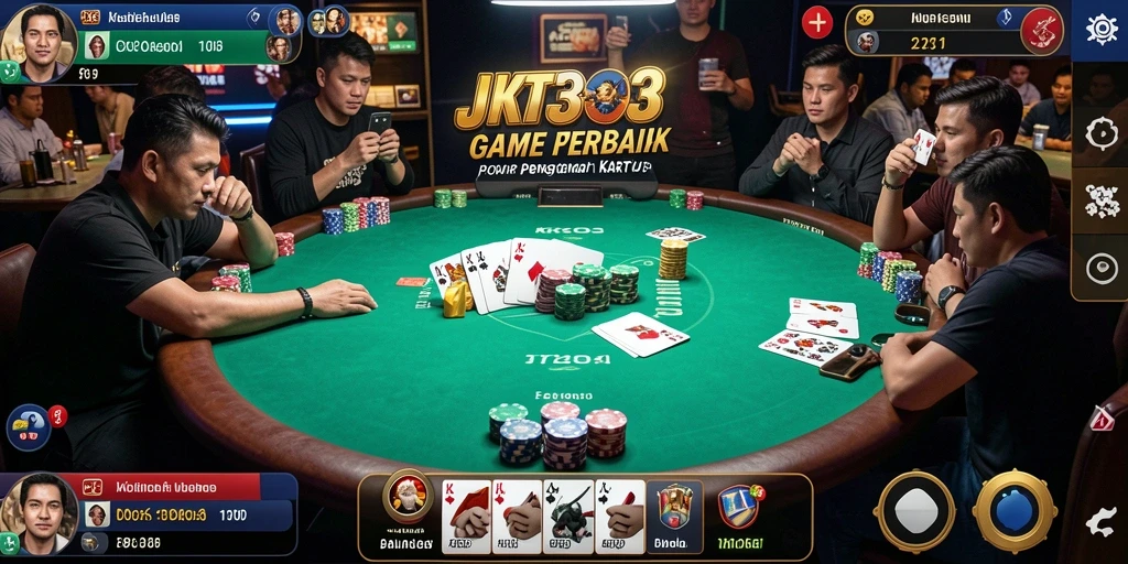 Tampilan gameplay seru di JKT303 dengan pemain yang aktif.