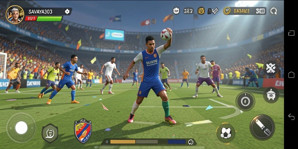 Tampilan gameplay seru dan dinamis dari SAVAYA303.