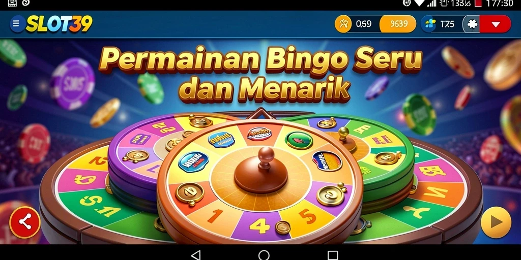 Tampilan utama permainan Bingo SLOT39 yang seru.