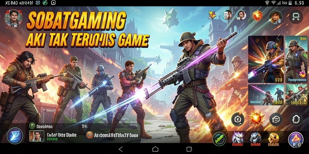 Tampilan aksi mendebarkan dalam SOBATGAMING yang menampilkan gameplay seru.
