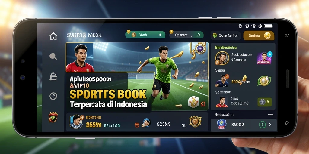 Tampilan menarik dari gameplay taruhan olahraga di SVIP10.