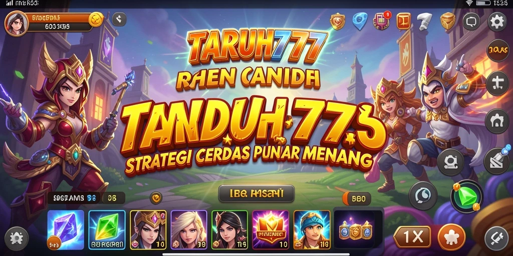 Tampilan gameplay TARUH777 yang menegangkan dan strategis.