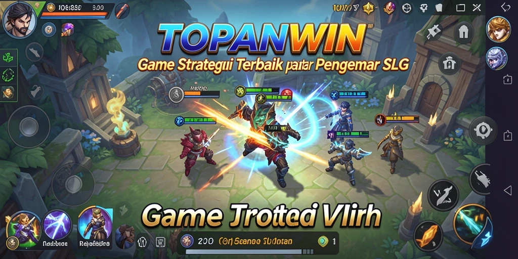 Tampilan seru gameplay SLG di TOPANWIN dengan strategi yang mendebarkan.